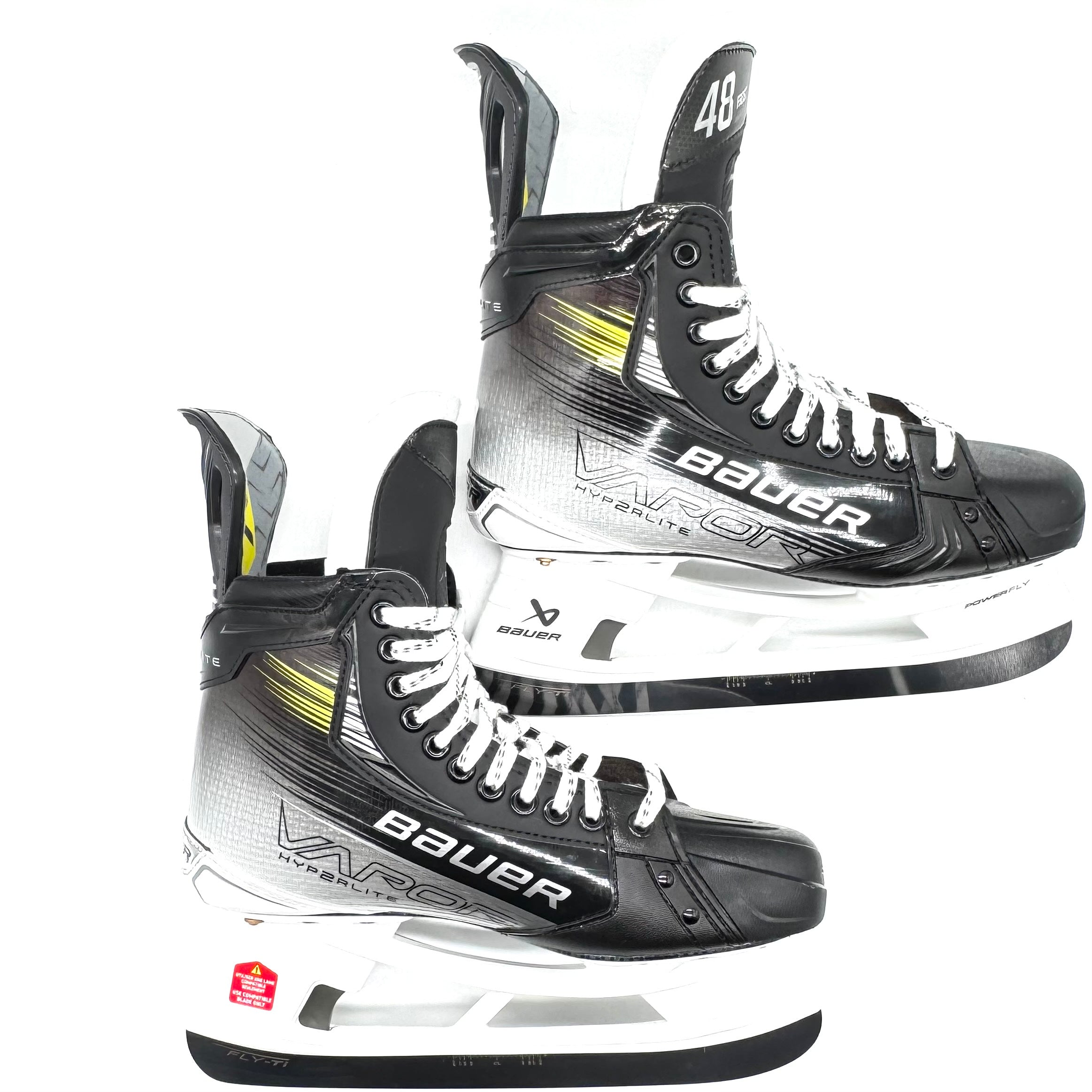 Morgan Frost - Bauer Vapor Hyperlite 2 - Patins de hockey professionnels de la LNH - Taille 8